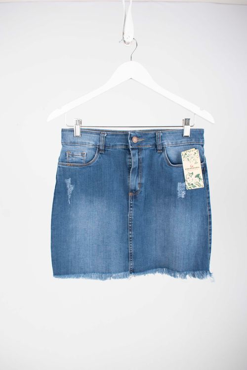 Pollera nare denim T: L