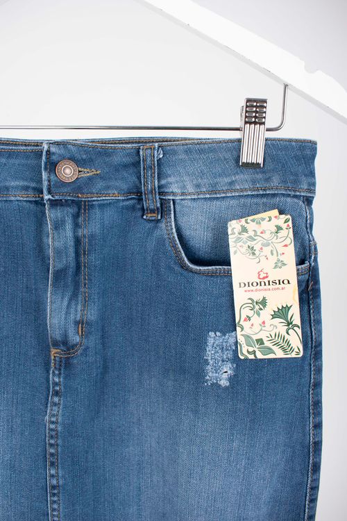 Pollera nare denim T: L
