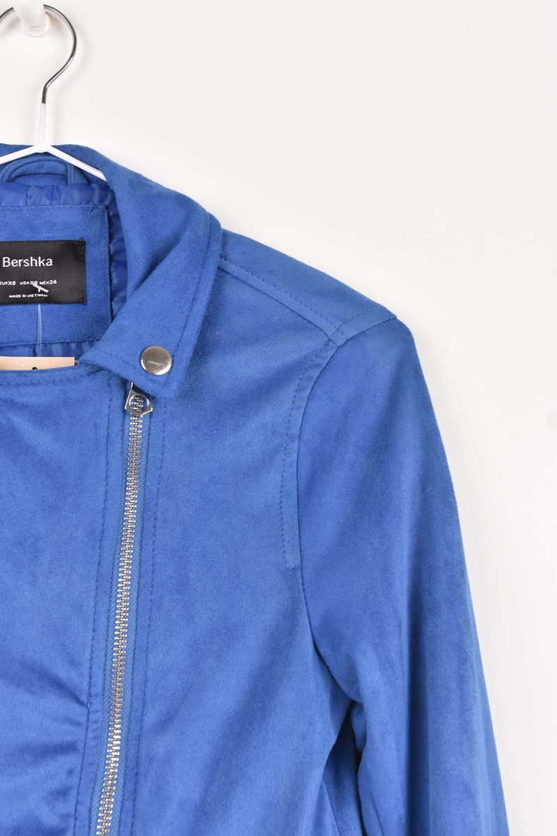 Bershka clearance blue jacket