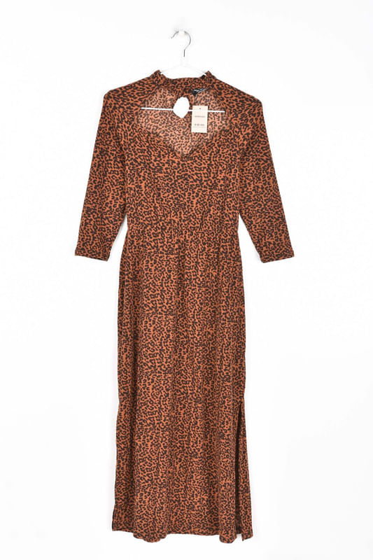 Bershka animal print outlet dress