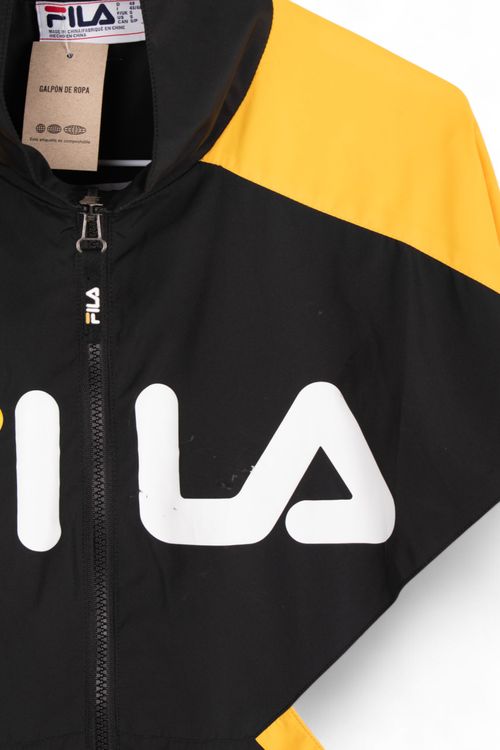 Campera de tela / cuerina Fila T: Small