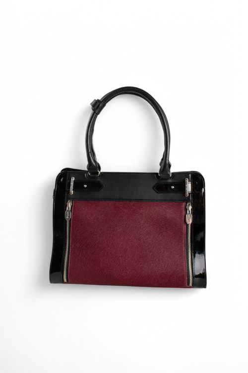 Cartera Grande Prune T: Medium