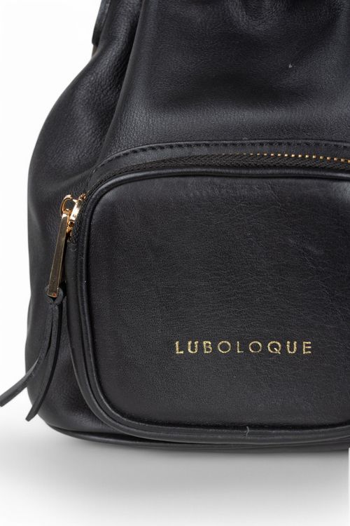 Cartera chica de cuero Lu Boloque T: Small