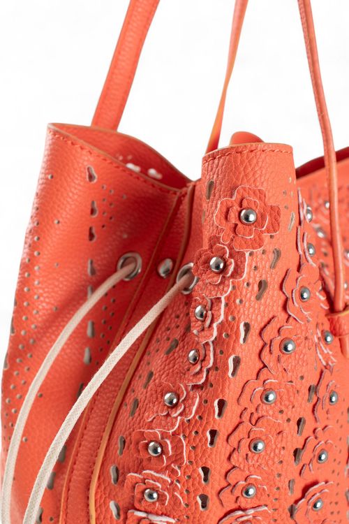 Cartera grande de cuero Blaqué T: Medium