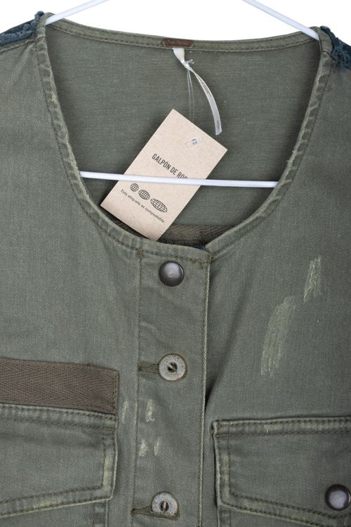 Campera de tela Free People T: Small