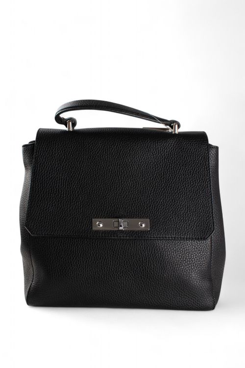 Cartera grande de cuero Prune T: Medium