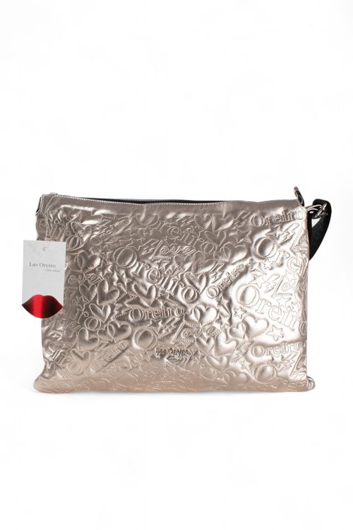 Cartera grande de cuero Las Oreiro T: Large