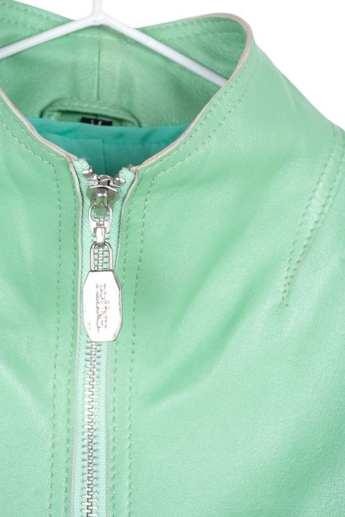 Abrigo de cuero Prune T: Medium