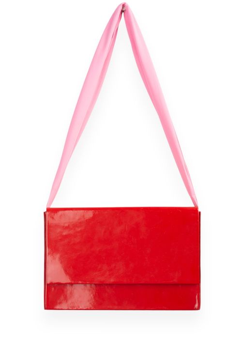 Cartera chica de cuero Trosman T: Medium