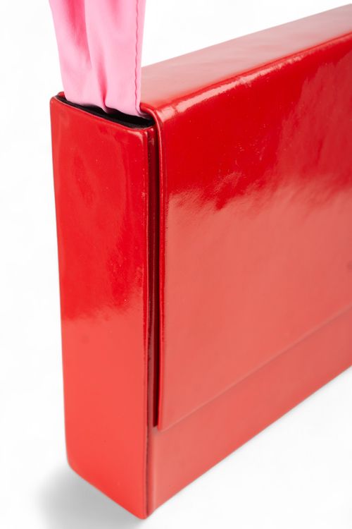 Cartera chica de cuero Trosman T: Medium