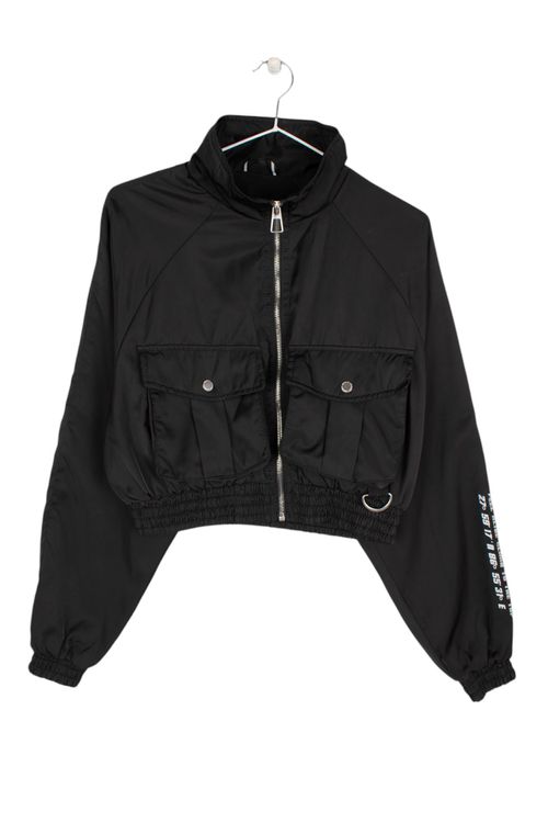 Campera de tela Bershka T: Xsmall
