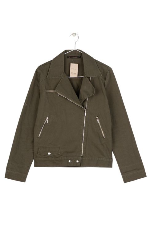Campera de tela Agarrate Catalina T: Medium
