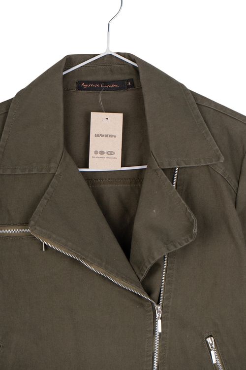 Campera de tela Agarrate Catalina T: Medium