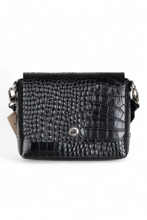Cartera chica de cuero Prune