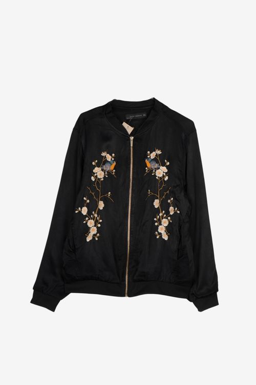 Campera de tela Zara