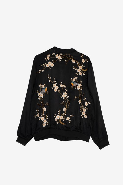Campera de tela Zara