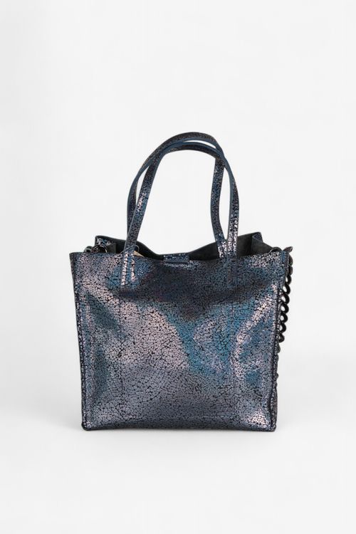 Cartera chica de cuero Las Pepas