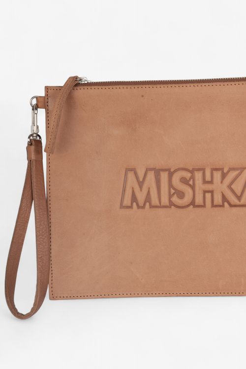 Cartera chica de cuero Mishka