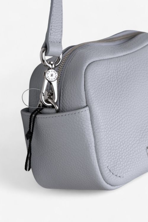 Cartera chica de cuero Prune