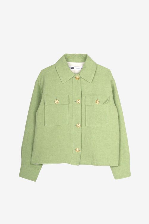 Campera de tela Zara
