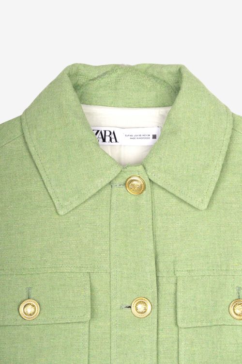 Campera de tela Zara