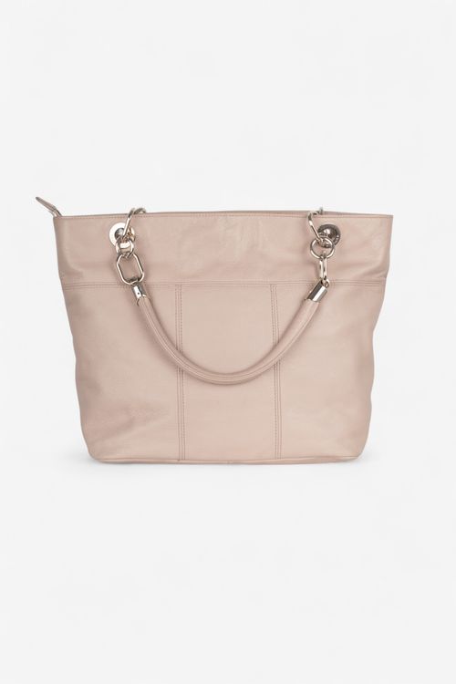 Cartera grande de cuero Tommy Hilfiger