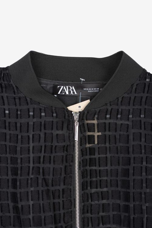 Campera de tela Zara