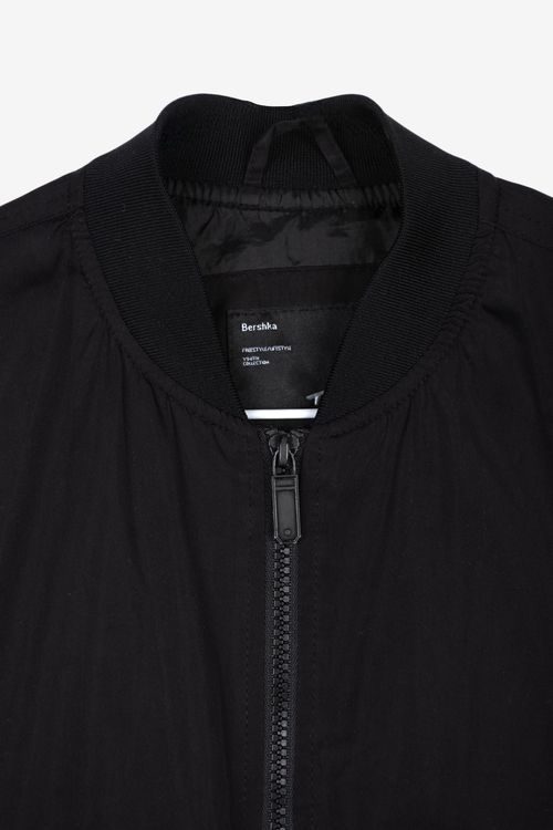 Campera de tela Bershka