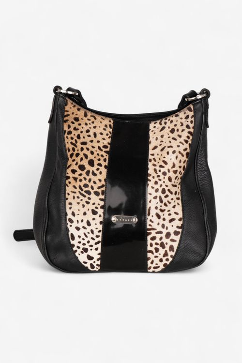 Cartera grande de cuero Lazaro