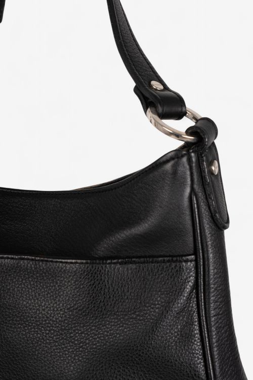 Cartera grande de cuero Lazaro